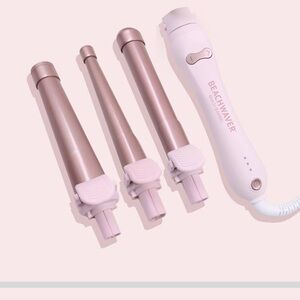 The Beachwaver Co. Hair Tools Set - Pink and White
